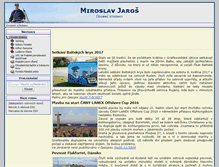 Tablet Screenshot of miroslavjaros.cz